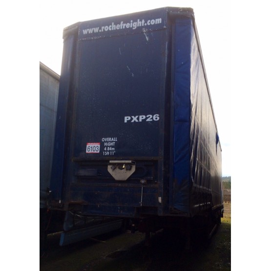 2003 WILSON STEPFRAME in Curtain Siders Trailers