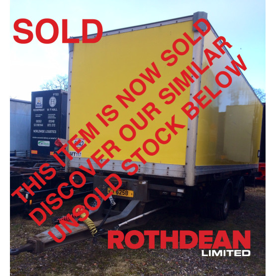 2005 Wheelbase DEMOUNT CLOSE COUPLED in Box Trailers Trailers