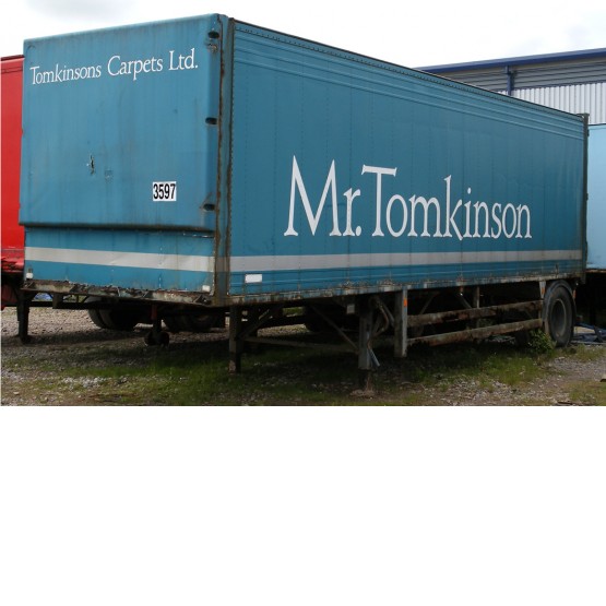 1987 YORK BOX in Box Trailers Trailers