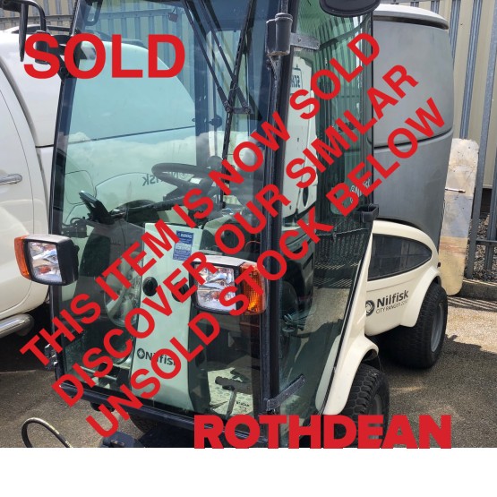 2014 NILFISK CITY RANGER CR2250 in Compact Sweepers