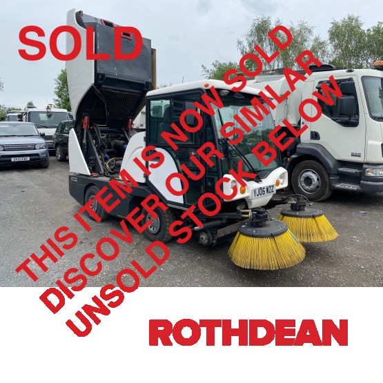 2006 JOHNSTON C50 in Compact Sweepers
