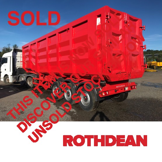 2021 Rothdean 78yd SAF DISC STEP in Tipper Trailers Trailers