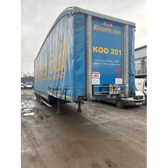 2016 SDC CURTAIN SIDED TRAILER in Curtain Siders Trailers