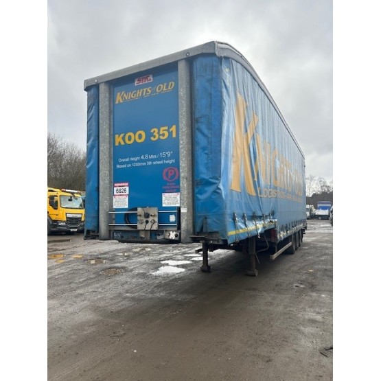 2016 SDC CURTAIN SIDED TRAILER in Curtain Siders Trailers