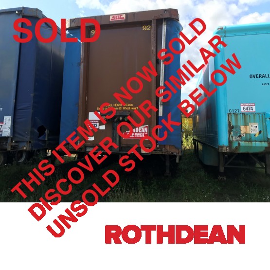 2000 SDC  in Curtain Siders Trailers