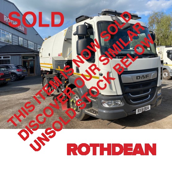 2018 DAF LF55-230 ROAD SWEEPER in Truck Mounted Sweepers