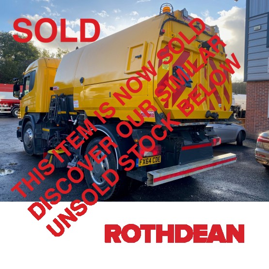 2015 SCANIA P320 ROAD SWEEPER in Truck Mounted Sweepers