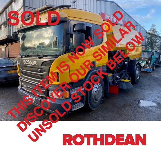 2015 SCANIA P320 ROAD SWEEPER in Truck Mounted Sweepers