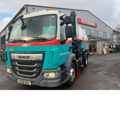 2018 DAF LF230 ROAD SWEEPER