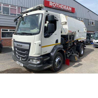 2018 DAF LF-230 ROAD SWEEPER