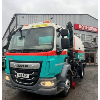 2018 DAF LF-230 ROAD SWEEPER