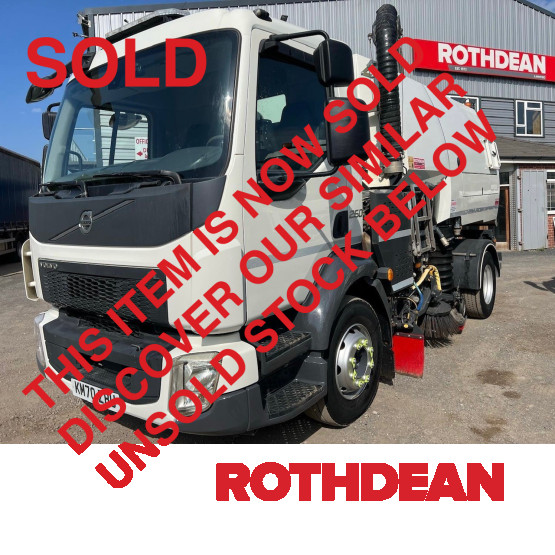 2021 VOLVO FL250 ROAD SWEEPER in Truck Mounted Sweepers