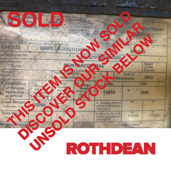 2013 Montracon  in Refrigerated (Fridge) Trailers