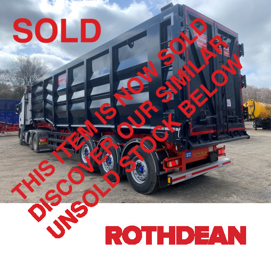 2021 Rothdean 76yd JOST DISC STEP in Tipper Trailers Trailers