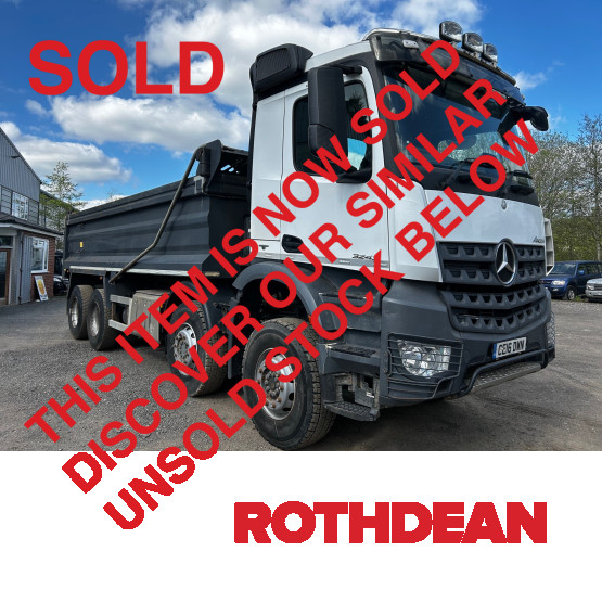 2016 MERCEDES AROCS 3243 BLUETEC 6 in Tippers Rigid Vehicles