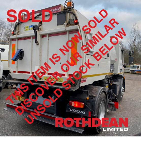 2015 VOLVO FL250 ROAD SWEEPER in Truck Mounted Sweepers