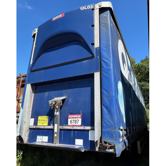 2016 Montracon CURTAIN SIDER in Curtain Siders Trailers