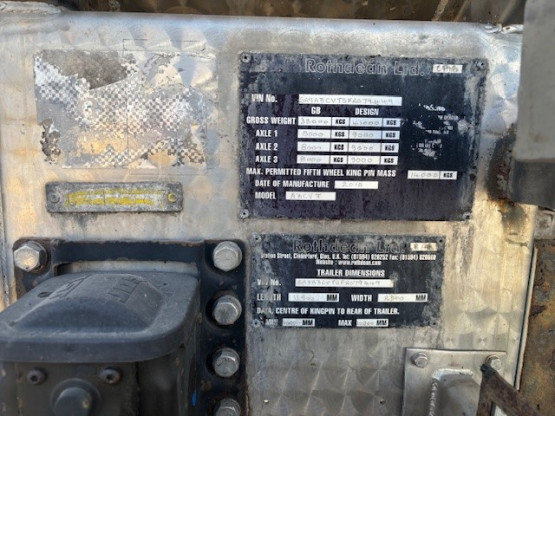 2015 Rothdean 304 3 LID DISC in Vacuum Tankers Trailers