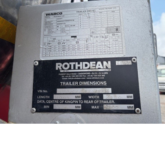2024 ROTHDEAN VAC TANK in Vacuum Tankers Trailers