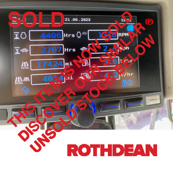 2018 JOHNSTON C202 ROAD SWEEPER in Compact Sweepers