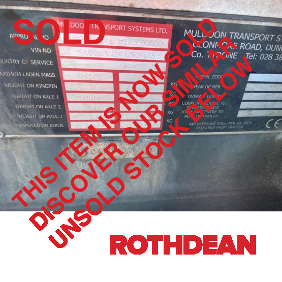 2016 MULDOON DRAWBAR TRAILER in Flat Trailers Trailers