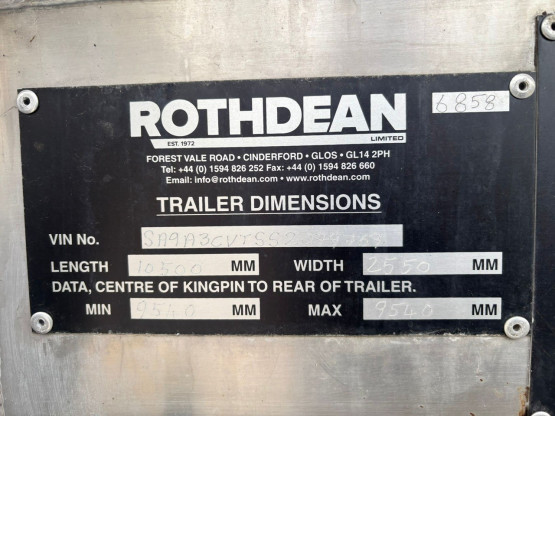 2025 Rothdean VACUUM TANKER in Vacuum Tankers Trailers
