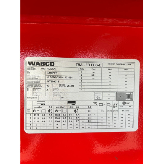 2226 Rothdean STEP FRAME in Tipper Trailers Trailers