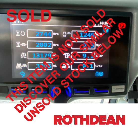 2018 JOHNSTON C401 ROAD SWEEPER in Compact Sweepers