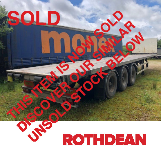 2007 SDC FLAT- CUT DOWN CURTAIN SIDER in Flat Trailers Trailers