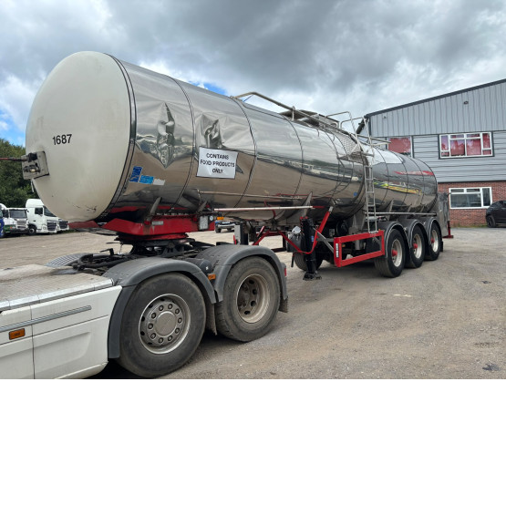2002 Feldbinder FOOD TANKER in Food & Chemical Tankers Trailers