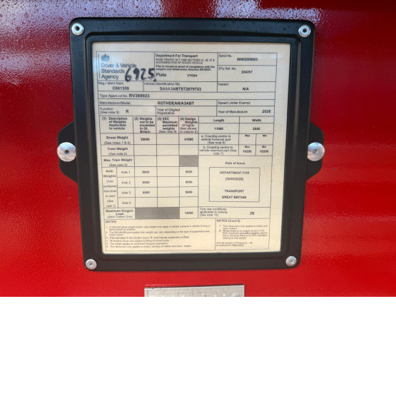 2026 Rothdean Steel Tipper in Tipper Trailers Trailers