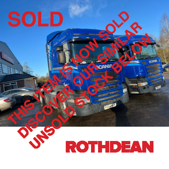 2014 SCANIA R450 in 6x2 Tractor Units