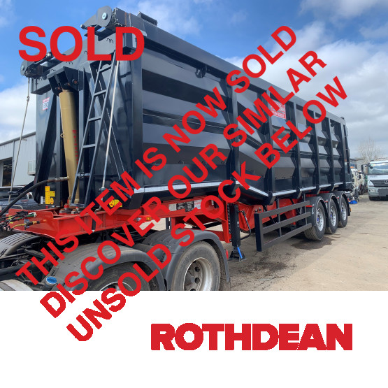 2021 Rothdean 76yd JOST DISC STEP in Tipper Trailers Trailers