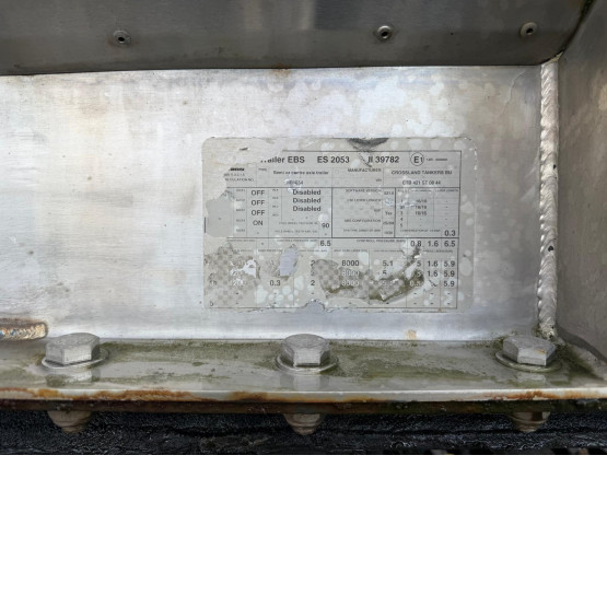 2008 Crossland Tanker Trailer in Food & Chemical Tankers Trailers