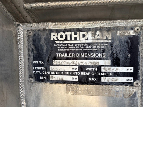 2023 ROTHDEAN WASTE TANKER in Vacuum Tankers Trailers