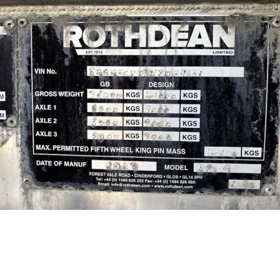 2023 ROTHDEAN WASTE TANKER in Vacuum Tankers Trailers