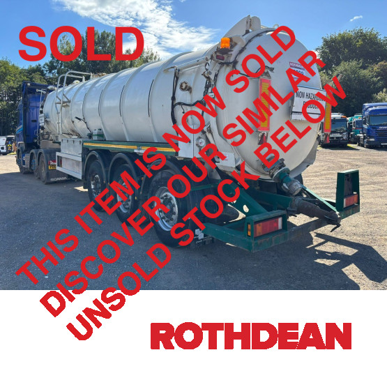 2010 WHALE MILD STEEL WASTE DISPOSAL TANK in Vacuum Tankers Trailers