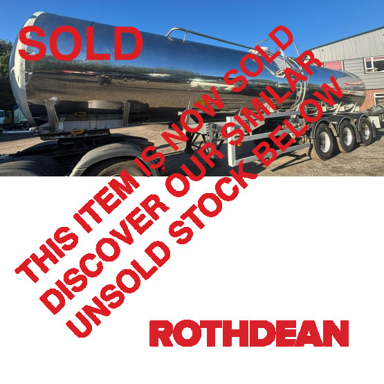 1997 CRANE FREHAUF FOOD TANKER in Food & Chemical Tankers Trailers
