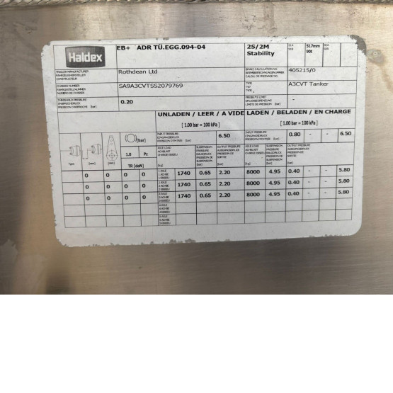 2025 Rothdean VACUUM TANKER in Vacuum Tankers Trailers