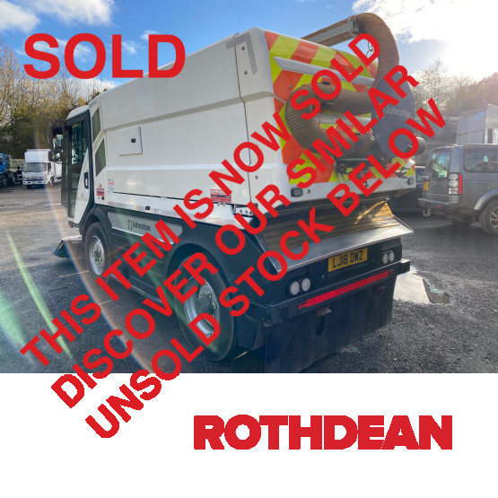 2018 JOHNSTON C401 ROAD SWEEPER in Compact Sweepers
