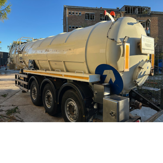 2007 WHALE STAINLESS STEEL WASTE TANKER in Vacuum Tankers Trailers