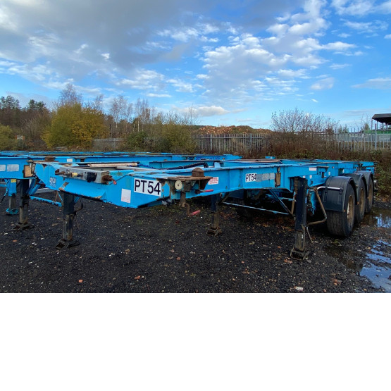 2008 MONTRACON SLIDING SKELETAL TRAILER in Skeletal Trailers Trailers