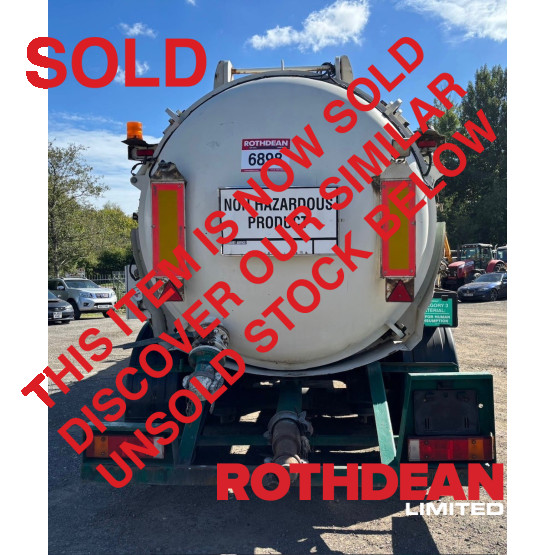 2010 WHALE MILD STEEL WASTE DISPOSAL TANK in Vacuum Tankers Trailers