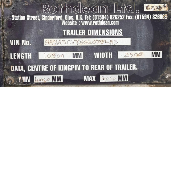 2016 Rothdean 316 3 LID DISC in Vacuum Tankers Trailers