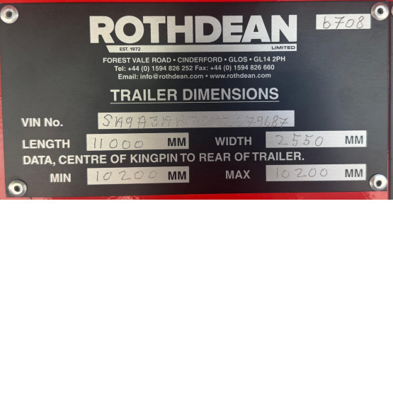 2026 Rothdean BULK TIPPER in Tipper Trailers Trailers