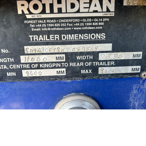 2019 Rothdean G.P.TANKER in Food & Chemical Tankers Trailers