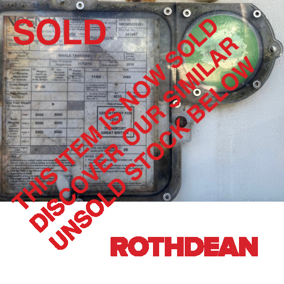 2010 WHALE MILD STEEL WASTE DISPOSAL TANK in Vacuum Tankers Trailers