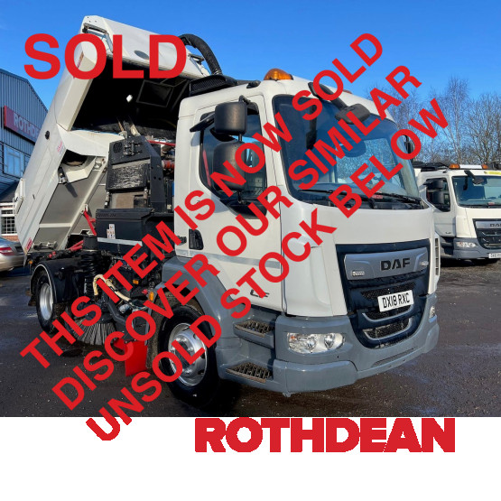 2018 DAF LF230 ROAD SWEEPER in Truck Mounted Sweepers