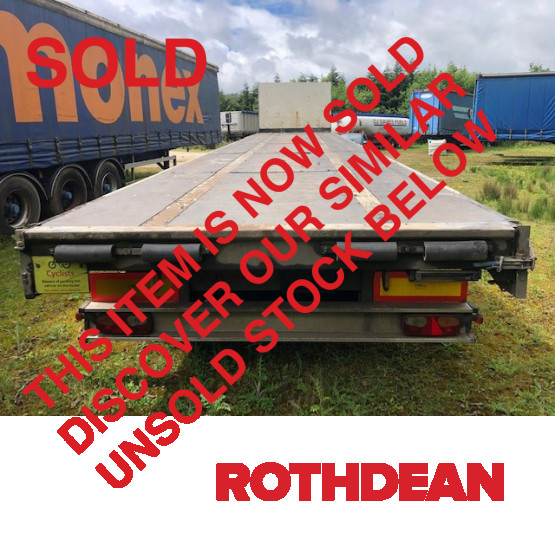 2007 SDC FLAT- CUT DOWN CURTAIN SIDER in Flat Trailers Trailers