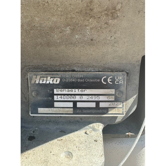 2022 HAKO CITYMASTER 1650 in Compact Sweepers